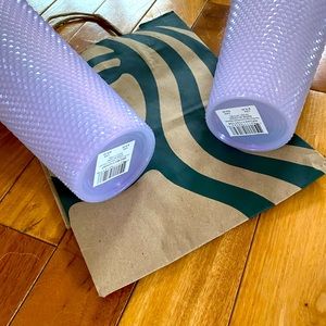 Starbucks 2021 Holiday Studded Icy Bling Tumbler Set. 24oz., 16oz.